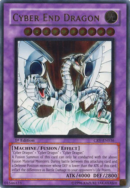 Cyber End Dragon (UTR) - Cybernetic Revolution YuGiOh trading card