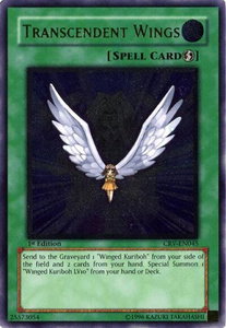 Transcendent Wings (UTR) - Cybernetic Revolution (CRV) #CRV-EN045 - Ultimate Rare YuGiOh Trading Card