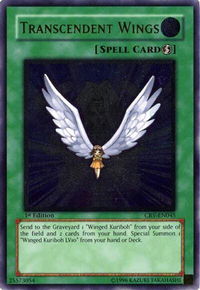 Transcendent Wings (UTR) - Cybernetic Revolution (CRV) #CRV-EN045 - Ultimate Rare YuGiOh Trading Card