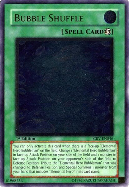 Bubble Shuffle (UTR) - Cybernetic Revolution YuGiOh trading card