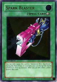 Spark Blaster (UTR) - Cybernetic Revolution (CRV) #CRV-EN047 - Ultimate Rare YuGiOh Trading Card