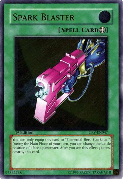 Spark Blaster (UTR) - Cybernetic Revolution YuGiOh trading card