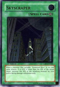 Skyscraper (UTR) - Cybernetic Revolution (CRV) #CRV-EN048 - Ultimate Rare YuGiOh Trading Card