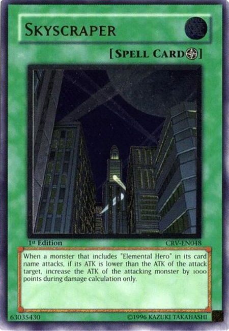 Skyscraper (UTR) - Cybernetic Revolution YuGiOh trading card