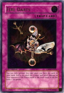 Fire Darts (UTR) - Cybernetic Revolution (CRV) #CRV-EN049 - Ultimate Rare YuGiOh Trading Card
