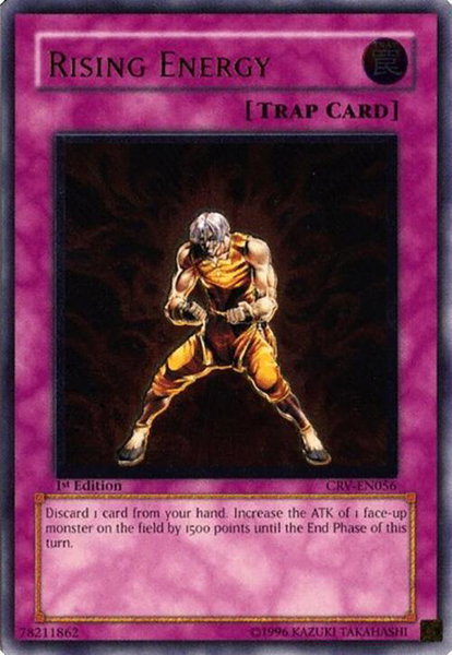 Rising Energy (UTR) trading card from Cybernetic Revolution Rising Energy (UTR) - Cybernetic Revolution YuGiOh trading card