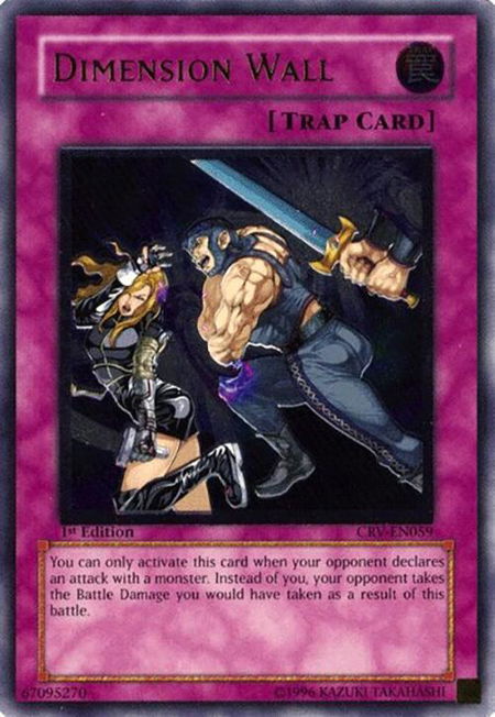 Dimension Wall (UTR) - Cybernetic Revolution YuGiOh trading card