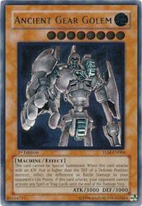 Ancient Gear Golem (UTR) - The Lost Millennium YuGiOh trading card