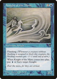 Knight of the Mists - Visions (VIS) #36 - Common Magic: The Gathering Trading Card