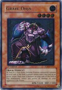 Grave Ohja (UTR) - The Lost Millennium (TLM) #TLM-EN017 - Ultimate Rare YuGiOh Trading Card