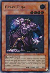 Grave Ohja (UTR) trading card from The Lost Millennium Grave Ohja (UTR) - The Lost Millennium YuGiOh trading card