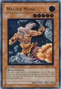 Master Monk (UTR) - The Lost Millennium (TLM) #TLM-EN020 - Ultimate Rare YuGiOh Trading Card