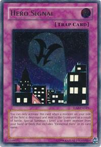 Hero Signal (UTR) - The Lost Millennium YuGiOh trading card