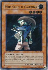 Mid Shield Gardna (UTR) trading card from The Lost Millennium Mid Shield Gardna (UTR) - The Lost Millennium YuGiOh trading card