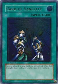 Card of Sanctity (UTR) - The Lost Millennium (TLM) #TLM-EN037 - Ultimate Rare YuGiOh Trading Card
