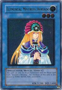Elemental Mistress Doriado (UTR) - The Lost Millennium (TLM) #TLM-EN034 - Ultimate Rare YuGiOh Trading Card