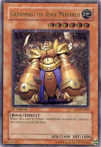 Granmarg the Rock Monarch (UTR) - Flaming Eternity (FET) #FET-EN009 - Ultimate Rare YuGiOh Trading Card