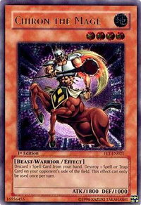 Chiron the Mage (UTR) - Flaming Eternity (FET) #FET-EN021 - Ultimate Rare YuGiOh Trading Card