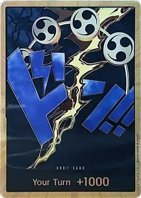 DON!! Card (Enel) (Gold) - Premium Booster -The Best- One Piece trading card