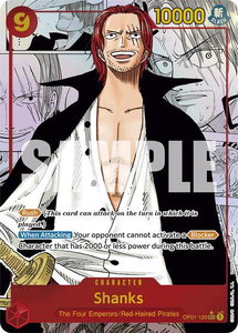 Shanks (Manga) - Premium Booster -The Best- (PRB-01) #OP01-120 - Secret Rare One Piece Trading Card