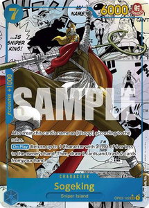 Sogeking (Manga) - Premium Booster -The Best- (PRB-01) #OP03-122 - Secret Rare One Piece Trading Card