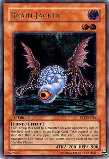 Brain Jacker (UTR) - Flaming Eternity YuGiOh trading card