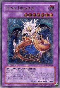King Dragun (UTR) - Flaming Eternity (FET) #FET-EN036 - Ultimate Rare YuGiOh Trading Card