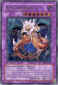 King Dragun (UTR) - Flaming Eternity (FET) #FET-EN036 - Ultimate Rare YuGiOh Trading Card