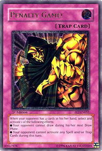 Penalty Game! (UTR) - Flaming Eternity (FET) #FET-EN051 - Ultimate Rare YuGiOh Trading Card