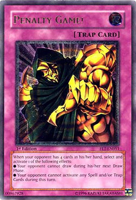 Penalty Game! (UTR) - Flaming Eternity YuGiOh trading card