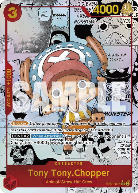 Tony Tony.Chopper (EB01-006) (Manga) - Premium Booster -The Best- One Piece trading card