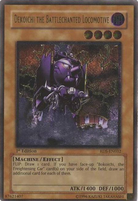 Dekoichi the Battlechanted Locomotive (UTR) - Rise of Destiny YuGiOh trading card