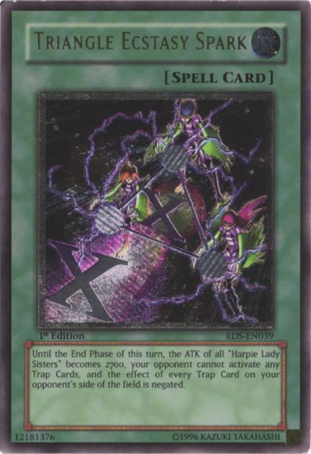 Triangle Ecstasy Spark (UTR) - Rise of Destiny YuGiOh trading card