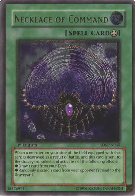 Necklace of Command (UTR) - Rise of Destiny YuGiOh trading card