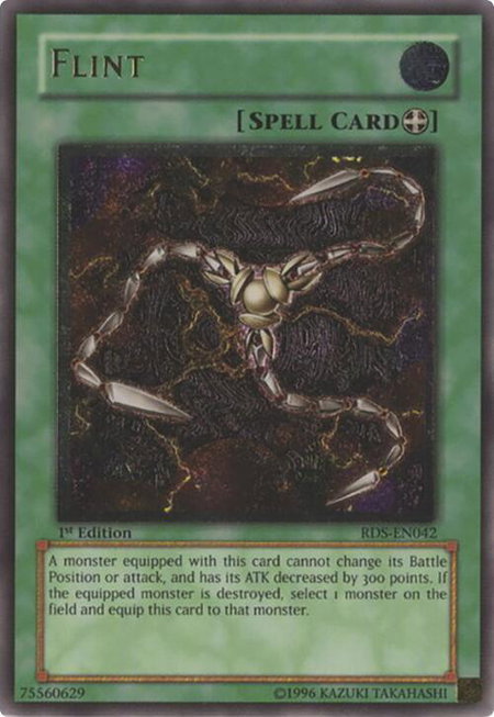 Flint (UTR) trading card from Rise of Destiny Flint (UTR) - Rise of Destiny YuGiOh trading card