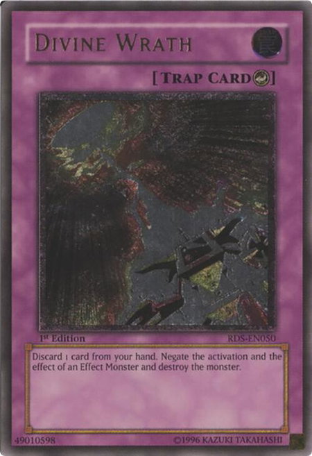 Divine Wrath (UTR) - Rise of Destiny YuGiOh trading card