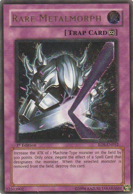 Rare Metalmorph (UTR) - Rise of Destiny YuGiOh trading card
