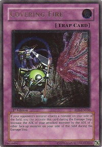 Covering Fire (UTR) - Rise of Destiny (RDS) #RDS-EN060 - Ultimate Rare YuGiOh Trading Card