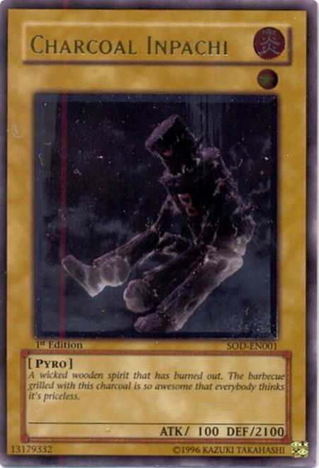 Charcoal Inpachi (UTR) - Soul of the Duelist YuGiOh trading card