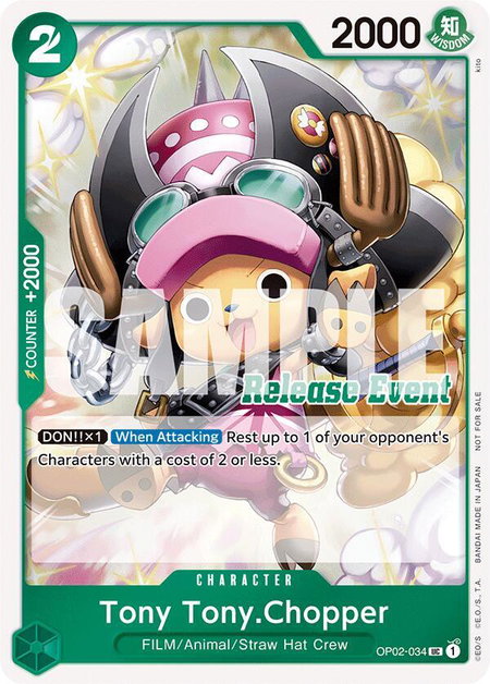 Tony Tony.Chopper (ST15 - ST20 Release Event Winner Pack) - One Piece Promotion Cards One Piece trading card