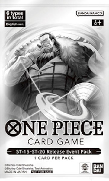ST15 - ST20 Release Event Pack trading card from One Piece Promotion Cards ST15 - ST20 Release Event Pack - One Piece Promotion Cards One Piece trading card