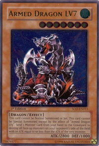 Armed Dragon LV7 (UTR) - Soul of the Duelist (SOD) #SOD-EN015 - Ultimate Rare YuGiOh Trading Card