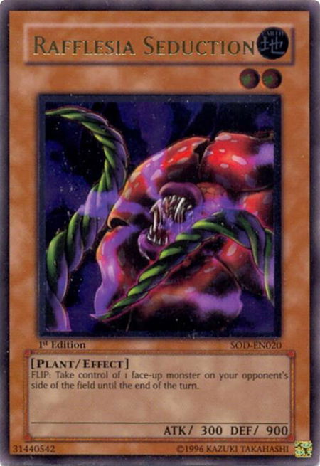 Rafflesia Seduction (UTR) - Soul of the Duelist YuGiOh trading card