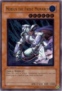 Mobius the Frost Monarch (UTR) - Soul of the Duelist (SOD) #SOD-EN022 - Ultimate Rare YuGiOh Trading Card