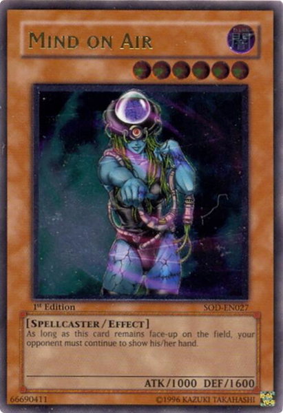 Mind on Air (UTR) trading card from Soul of the Duelist Mind on Air (UTR) - Soul of the Duelist YuGiOh trading card