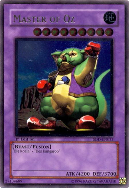 Master of OZ (UTR) - Soul of the Duelist YuGiOh trading card