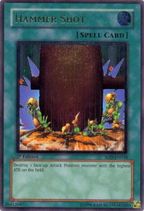 Hammer Shot (UTR) - Soul of the Duelist (SOD) #SOD-EN038 - Ultimate Rare YuGiOh Trading Card