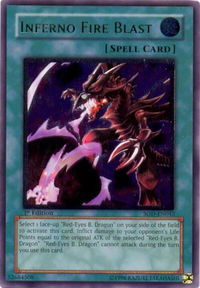 Inferno Fire Blast (UTR) - Soul of the Duelist (SOD) #SOD-EN042 - Ultimate Rare YuGiOh Trading Card