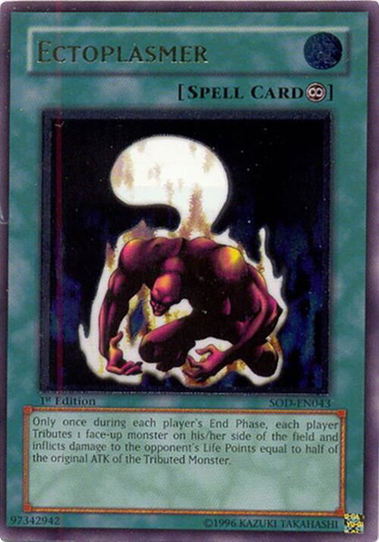 Ectoplasmer (UTR) trading card from Soul of the Duelist Ectoplasmer (UTR) - Soul of the Duelist YuGiOh trading card