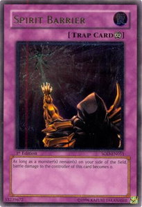 Spirit Barrier (UTR) - Soul of the Duelist (SOD) #SOD-EN051 - Ultimate Rare YuGiOh Trading Card